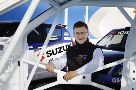Anders Lysen vandt en klassesejr i Suzuki Mini Rally.